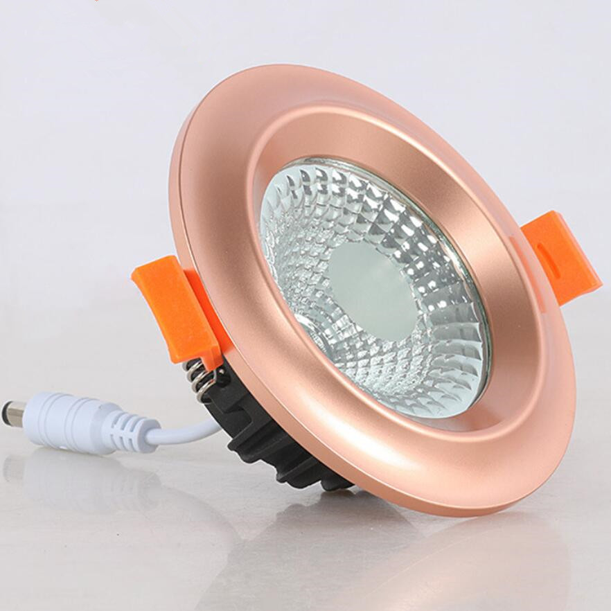Gold/Silver Body Recessed LED Downlights 5W 7W 9W 12W 15W COB LED Ceiling Spot Lights AC85~265V LED Background Lamps Indoor Lighting
Gold/Silver Body Recessed LED Downlights 5W 7W 9W 12W 15W COB LED Ceiling Spot Lights AC85~265V LED Background Lamps Indoor Lighting