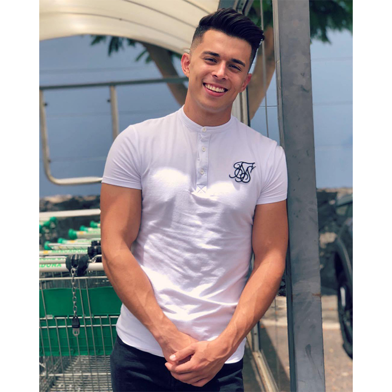 T-Shirt Spring Cotton Sik Silk T Shirt Solid Color Tshirt Short Sleeve Siksilk Top Men Tee Shirts MX200611