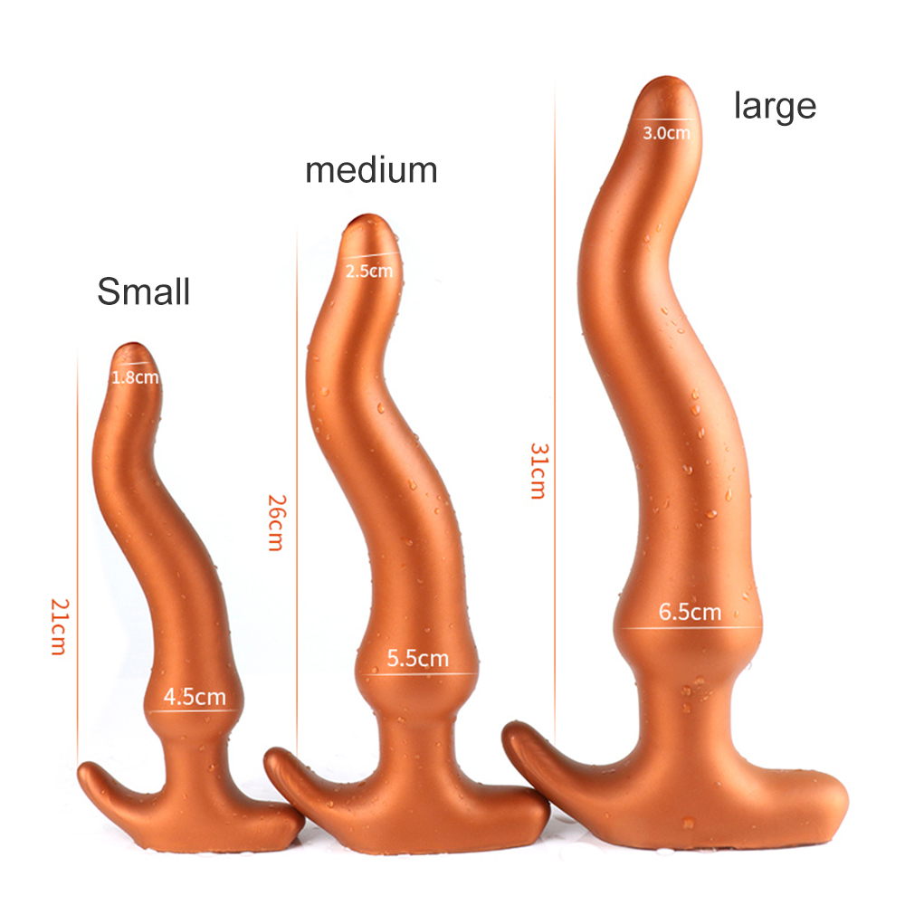 Super Long Dildo Anal Sex Toys for Adults Butt Plug Prostate Massager Vagina Masturbator Anus Dilator Erotic Toys for Women Y200409