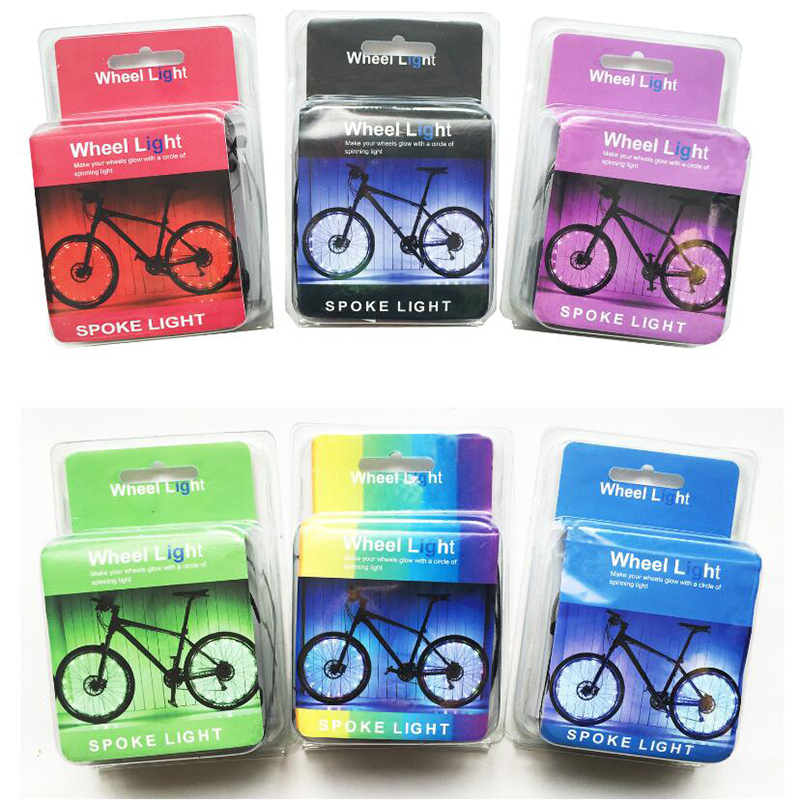 LED Bike Wheel Lights Cycling Spoke Wheel Lamp Waterproof Bright Bicycle Tire Strip Lights Cool Kids Boys Girls Bycicle Accessories,