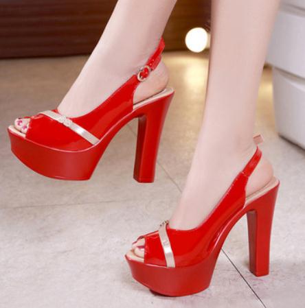 2019 Women's Sandals in Summer with New style High heel Coarse heel waterproof table shoes heel 10cm ,13cm@54, Silver
2019 Women's Sandals in Summer with New style High heel Coarse heel waterproof table shoes heel 10cm ,13cm@54, Silver