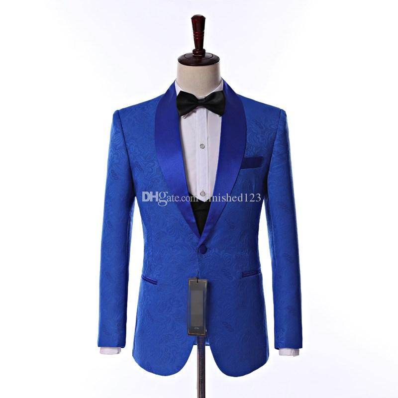 Side Vent One Button Royal Blue Paisley Wedding Groom Tuxedos Shawl Lapel Groomsmen Men Suits Prom Blazer (Jacket+Pants+Vest+Tie) NO:2179, Same as image
Side Vent One Button Royal Blue Paisley Wedding Groom Tuxedos Shawl Lapel Groomsmen Men Suits Prom Blazer (Jacket+Pants+Vest+Tie) NO:2179, Same as image