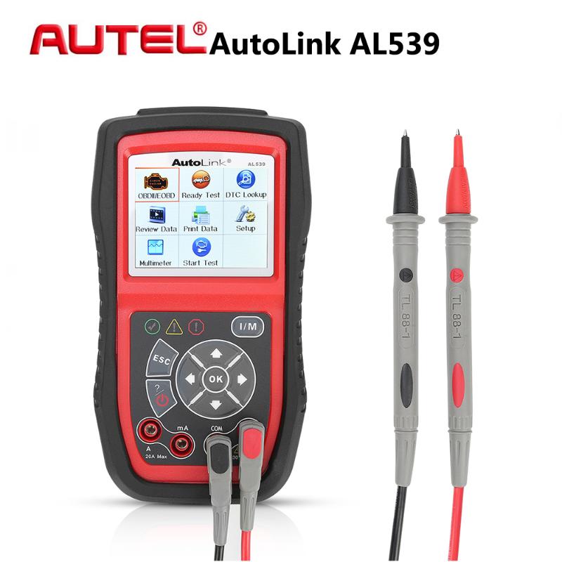 AUTEL AutoLink AL539 Auto OBD2 Code Reader Professional Car Diagnostic Tool Scanner Car ECU Tester Multi Language for OBDII Cars
AUTEL AutoLink AL539 Auto OBD2 Code Reader Professional Car Diagnostic Tool Scanner Car ECU Tester Multi Language for OBDII Cars