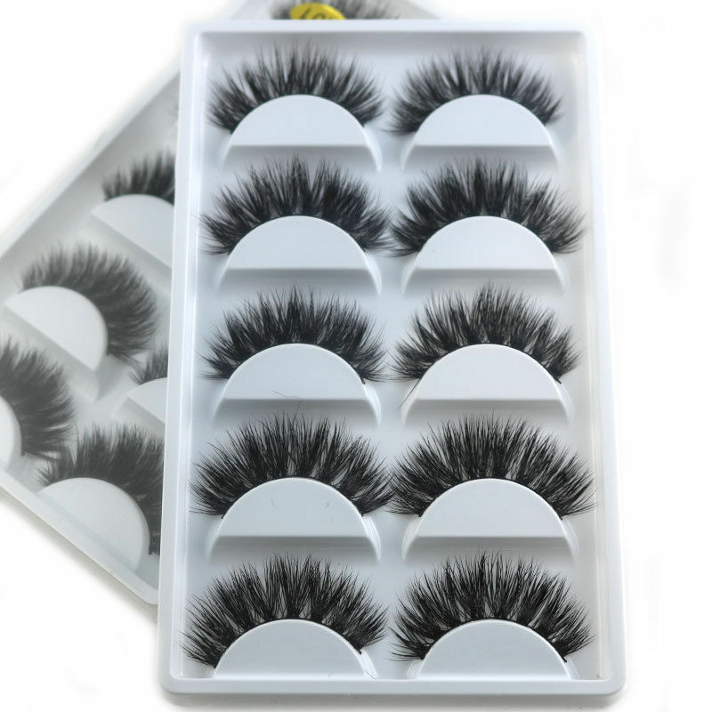 5 Pairs 3D Fake Lashes Handmade Wispy Fluffy False Eyelashes Natural Long Crisscross Thick Lashes Makeup Extension Tools Gift
5 Pairs 3D Fake Lashes Handmade Wispy Fluffy False Eyelashes Natural Long Crisscross Thick Lashes Makeup Extension Tools Gift