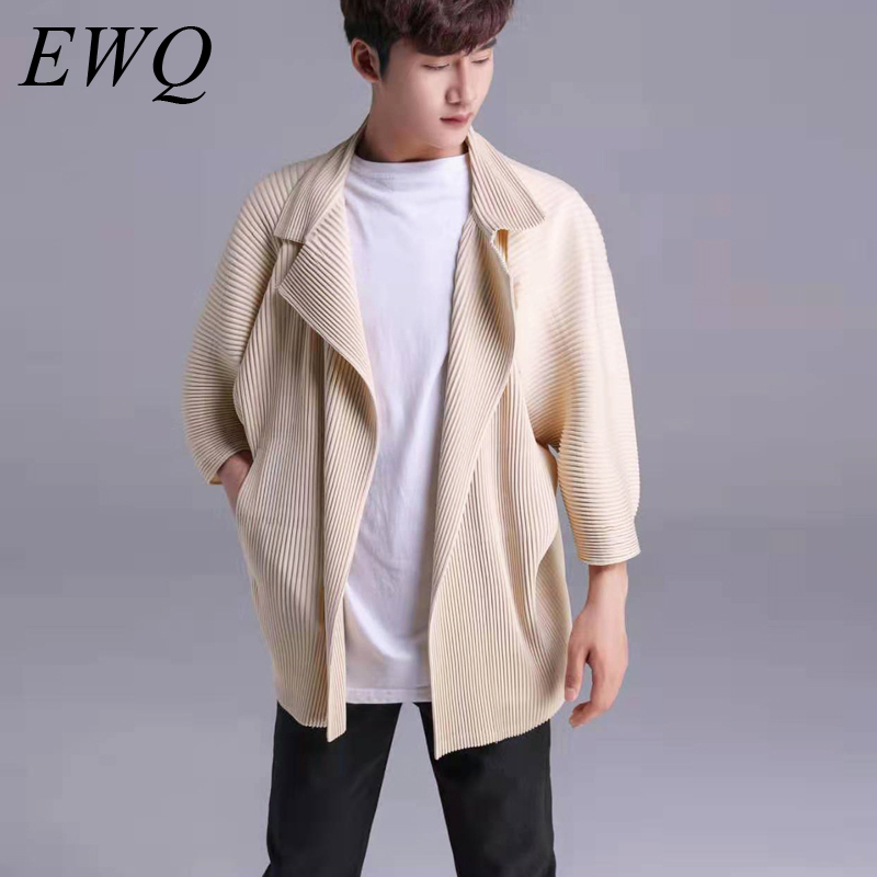 EWQ / high quality 2020 spring fashion new Thickening Loose pleated Coat casual All-match Cardigan Tops notched jacket 9Y474, Black
EWQ / high quality 2020 spring fashion new Thickening Loose pleated Coat casual All-match Cardigan Tops notched jacket 9Y474, Black