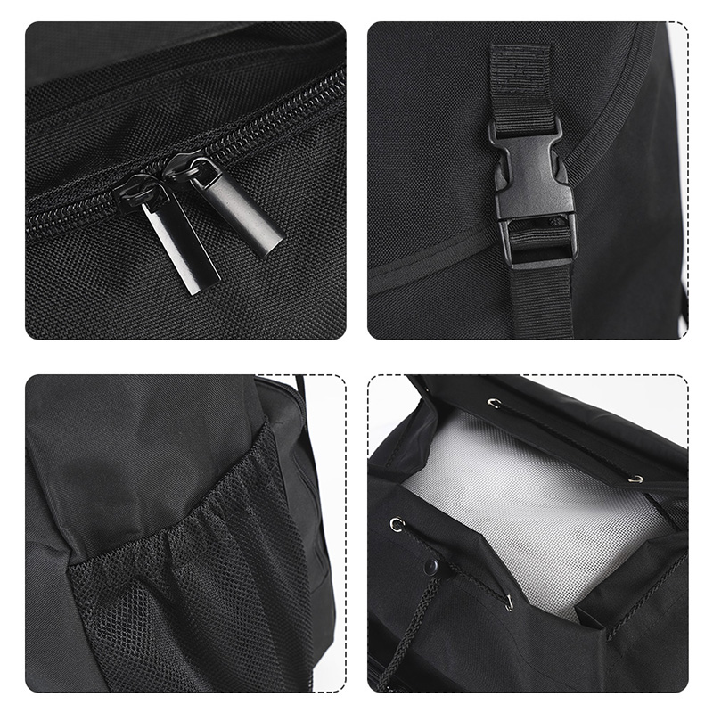 Black Multi-function Spare Tire Backpack Storage Bag For Jeep Wrangler JK JL 2007+ Auto Exterior Accessories