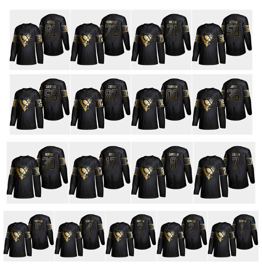 2019 Golden Edition Pittsburgh Penguins Jersey 87 Sidney Crosby 71 Evgeni Malkin Phil Kessel Kris Letang Lemieux Murray Guentzel Hockey, As pic
2019 Golden Edition Pittsburgh Penguins Jersey 87 Sidney Crosby 71 Evgeni Malkin Phil Kessel Kris Letang Lemieux Murray Guentzel Hockey, As pic