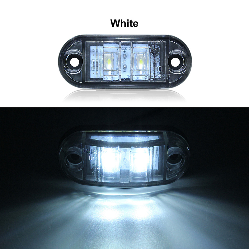 Car LED Side Marker Brake Signal Lamp For Auto Truck Trailers 12/24V Waterproof Turn Light White Yellow Red
Car LED Side Marker Brake Signal Lamp For Auto Truck Trailers 12/24V Waterproof Turn Light White Yellow Red