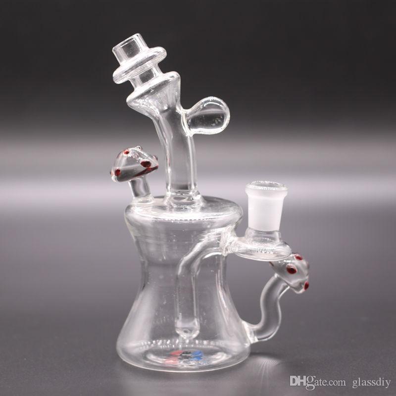 Beaker Mushroom Mini Bubbler Colorful Bong Hookahs Glass Ash Catcher Inline Percolator Water Pipe Oil Rig Aber Ring Base with 14 female
Beaker Mushroom Mini Bubbler Colorful Bong Hookahs Glass Ash Catcher Inline Percolator Water Pipe Oil Rig Aber Ring Base with 14 female