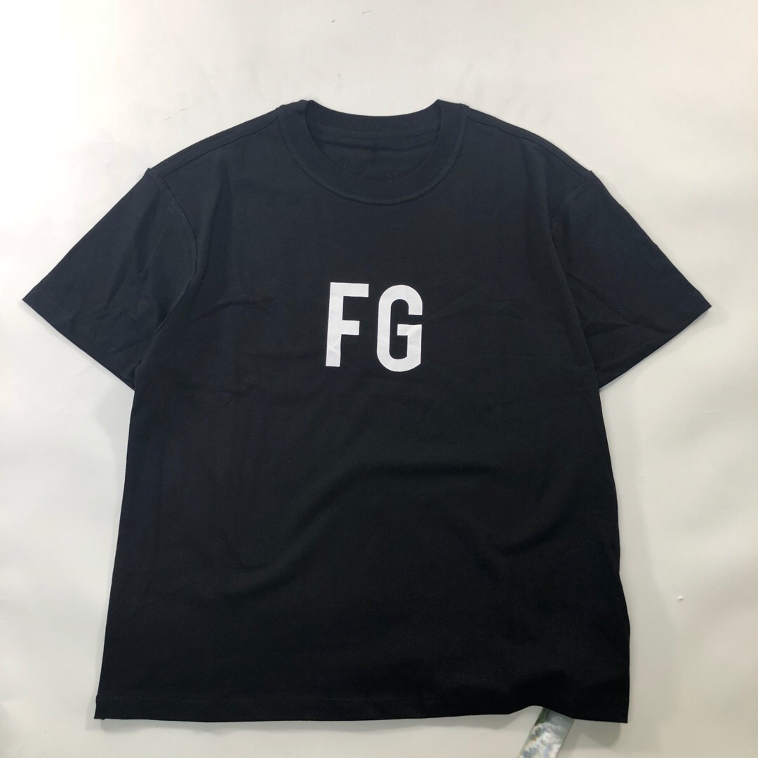 Fashion-GOD 6TH INSIDE OUT FG Letter Printed T-shirt Casual FOG GSummer Breathable Short Sleeve Hip Hop Street Skateboard Tee