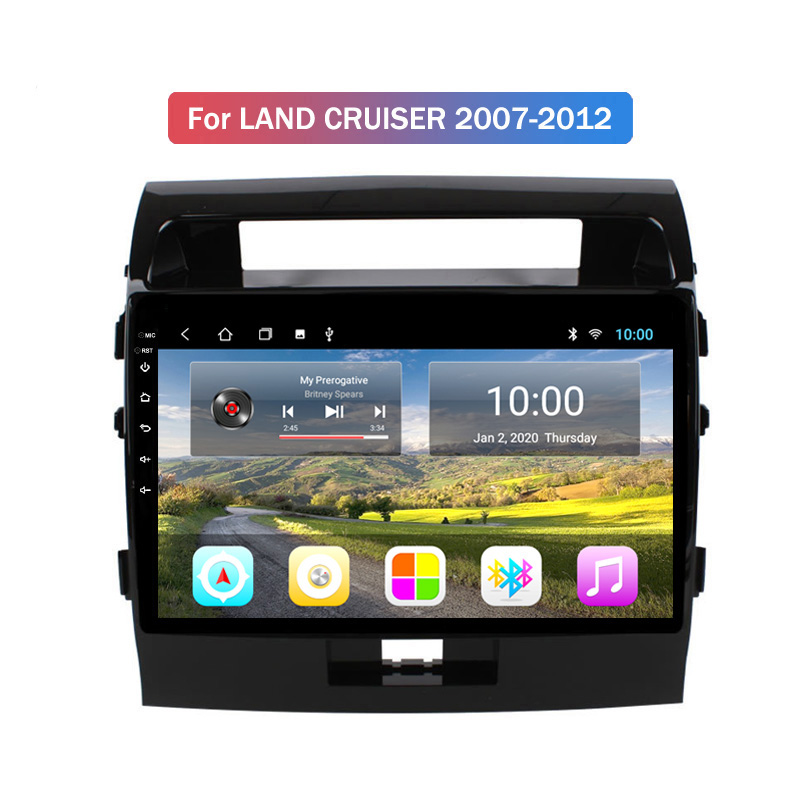 2G RAM Car Multimedia Video player 9 inch for Toyota LAND CRUISER 2007-2012 Android 10 Stereo GPS SWC
2G RAM Car Multimedia Video player 9 inch for Toyota LAND CRUISER 2007-2012 Android 10 Stereo GPS SWC