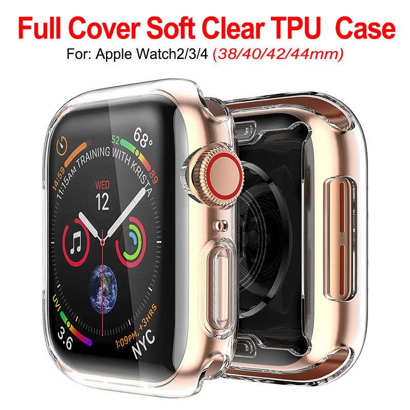 Ultra Slim Transparent Clear Soft TPU Rubber Silicone Protective Cover Case For Apple Watch Series 4 3 2 1 40mm 44mm 38mm 42mm
Ultra Slim Transparent Clear Soft TPU Rubber Silicone Protective Cover Case For Apple Watch Series 4 3 2 1 40mm 44mm 38mm 42mm