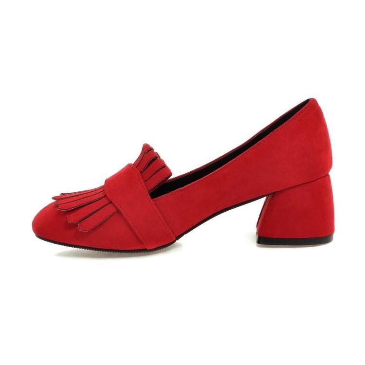 Classic Mid heeled boat shoes Designer leather Occupation high heels Shoes Round head Metal Button woman Dress shoes Large size 34-42 #10, 16
Classic Mid heeled boat shoes Designer leather Occupation high heels Shoes Round head Metal Button woman Dress shoes Large size 34-42 #10, 16
