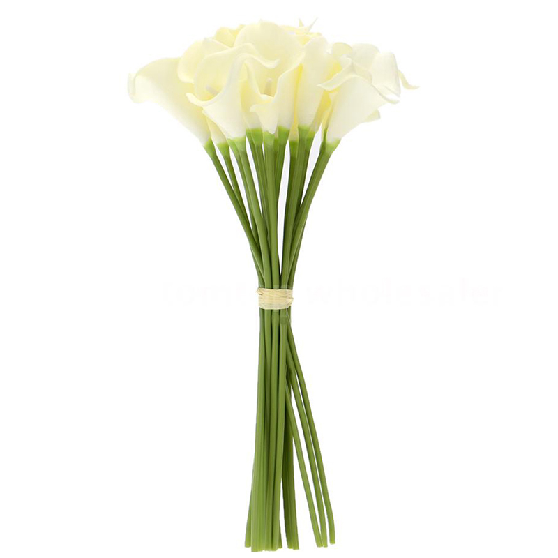 18x Artificial Calla Lily Flowers Single Long Stem Bouquet Real Home Decor Color:Creamy, Milky white
18x Artificial Calla Lily Flowers Single Long Stem Bouquet Real Home Decor Color:Creamy, Milky white