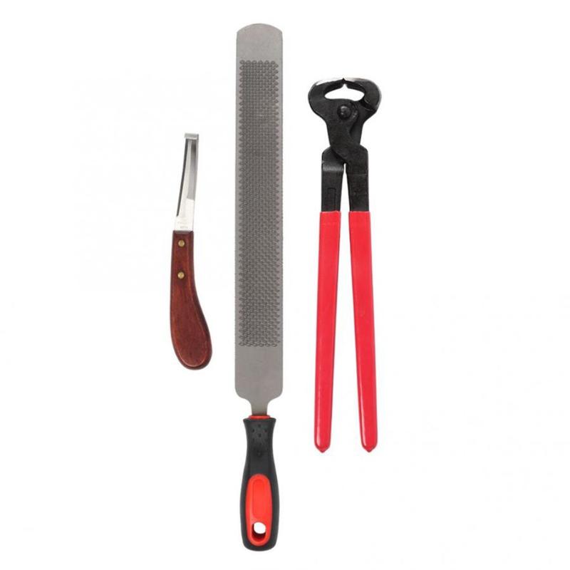 4PCS Horse Farrier Hoof Nipper Trim Shoeing File Cattle Horse Hoofs Tool Clipper Pliers Horseshoe Forceps Hoofs Knives Kit
4PCS Horse Farrier Hoof Nipper Trim Shoeing File Cattle Horse Hoofs Tool Clipper Pliers Horseshoe Forceps Hoofs Knives Kit