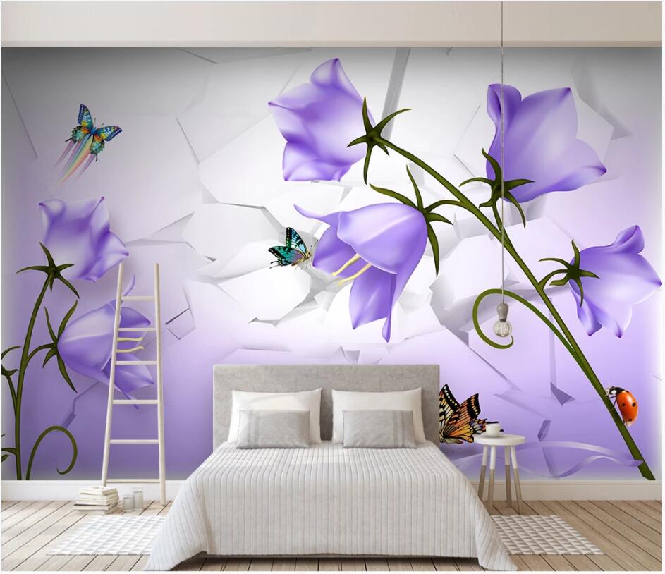 WDBH custom photo 3d wallpaper Beautiful fantasy purple flower butterfly living room home decor 3d wall murals wallpaper for walls 3 d, Non-woven wallpaper
WDBH custom photo 3d wallpaper Beautiful fantasy purple flower butterfly living room home decor 3d wall murals wallpaper for walls 3 d, Non-woven wallpaper