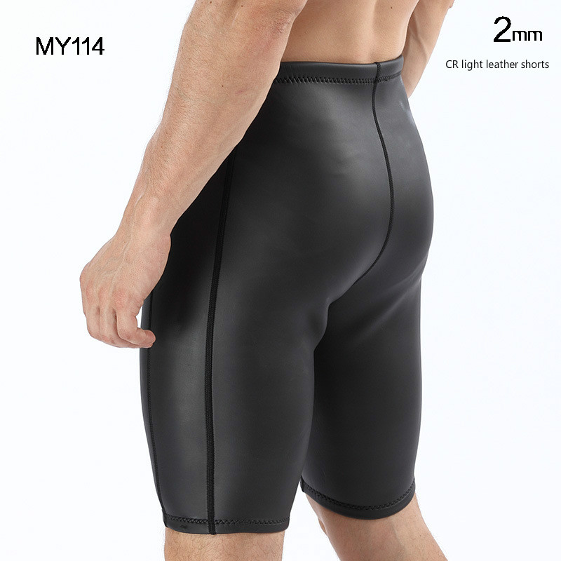 Neoprene Wetsuit Men Triathlon Diving Suit 2mm Mens Rubber Clothing Professional Water Proof Surfing Shorts Pants