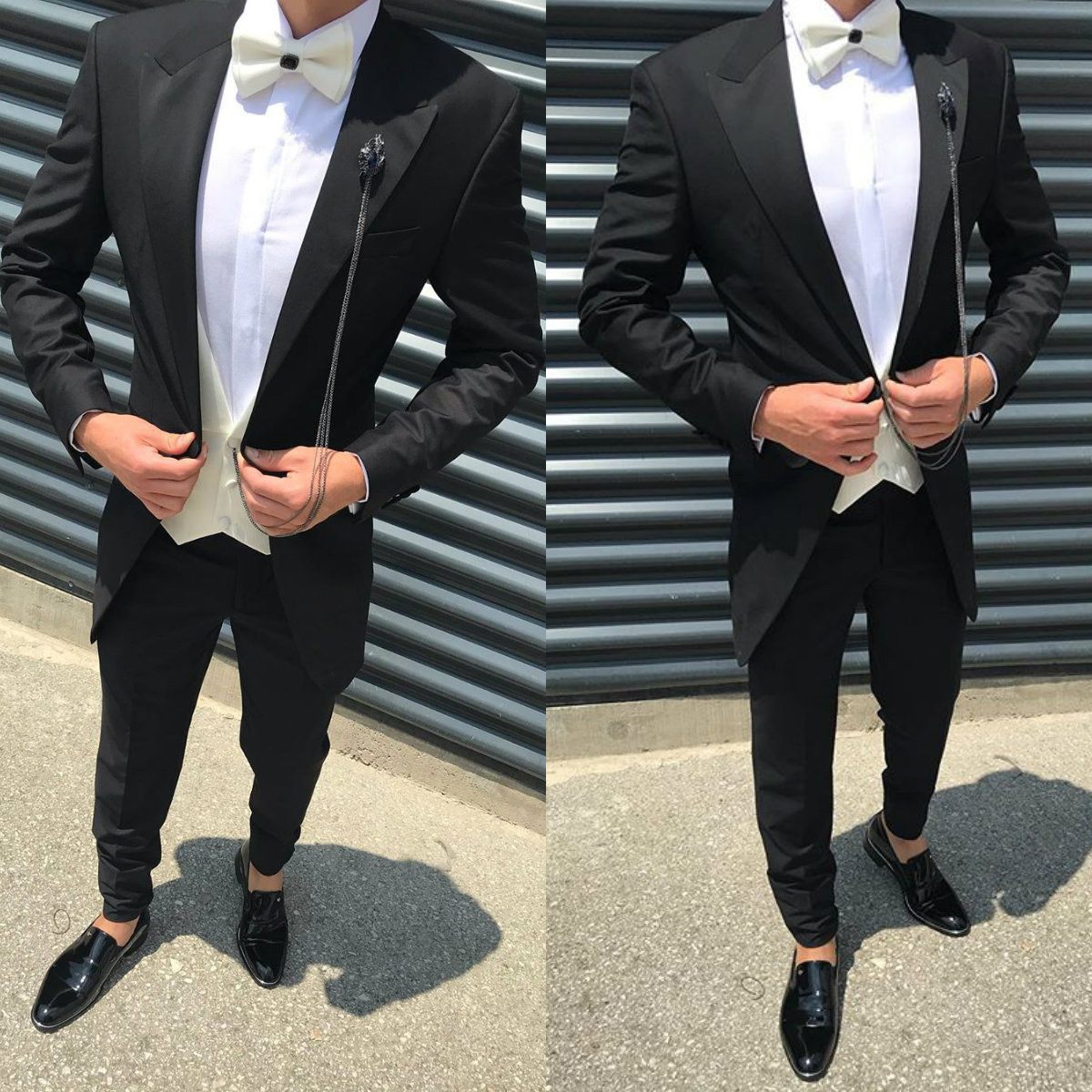 Three Pieces Wedding Tailcoat 2020 Fashion Custom Made Business Men Suits One-Button Groom Wear High Quality Peaked Lapel Wedding Set, Royal blue
Three Pieces Wedding Tailcoat 2020 Fashion Custom Made Business Men Suits One-Button Groom Wear High Quality Peaked Lapel Wedding Set, Royal blue
