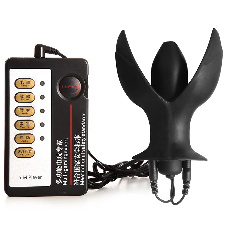 Electric Shock Anal Sex Toys Silicone Dildo Massager Vagina Plug Vibrator Intimate Sex Products Masturbator For Male And Female Y200422