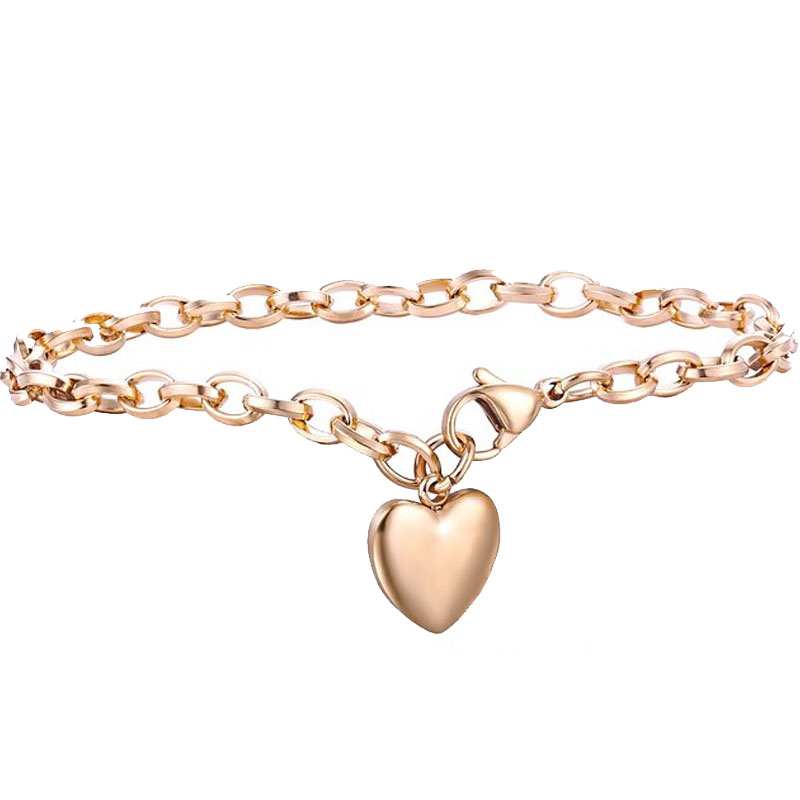 heart bracelet men stainless steel man bracelets for couple accessories women's rose gold bracelets women chain on hand jewelry
heart bracelet men stainless steel man bracelets for couple accessories women's rose gold bracelets women chain on hand jewelry