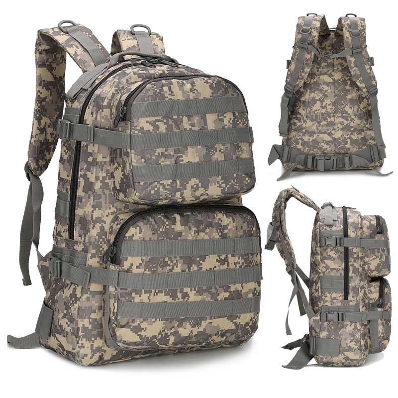 Tactical Backpack Outdoor Sports Molle Backpack Trekking Hiking Rucksack Camping Army Men Bags Pack, Khaki
Tactical Backpack Outdoor Sports Molle Backpack Trekking Hiking Rucksack Camping Army Men Bags Pack, Khaki