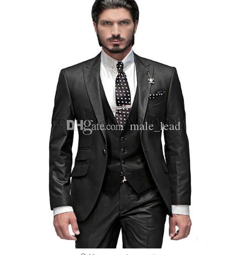 Handsome Groomsmen Peak Lapel Groom Tuxedos Mens Wedding Dress Man Jacket Blazer Prom Dinner 3 Piece Suit(Jacket+Pants+Tie+Vest) AA110, Same as image
Handsome Groomsmen Peak Lapel Groom Tuxedos Mens Wedding Dress Man Jacket Blazer Prom Dinner 3 Piece Suit(Jacket+Pants+Tie+Vest) AA110, Same as image