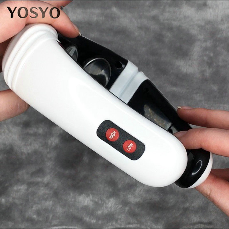 Electric Pulse Back and Neck Massager Electric Pulse Far Infrared Heating Pain Relief Tool Health Care Relaxation LY191203