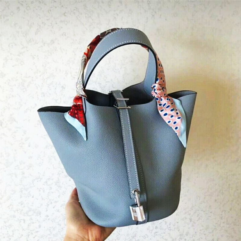 Genuine leather bucket bag lychee layer suede leather simple handbag classic shopping bag GN-SB-stnpst, 11
Genuine leather bucket bag lychee layer suede leather simple handbag classic shopping bag GN-SB-stnpst, 11