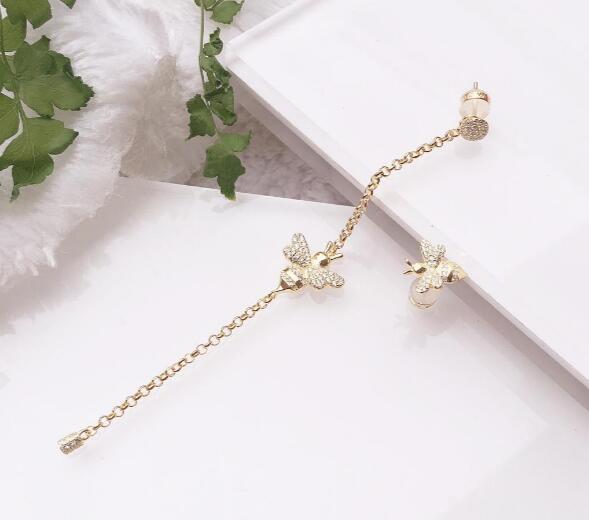 Jewelry Gold Earrings 925 Silver Unique Bee Styling Design Earrings Women Jewelry Gift
Jewelry Gold Earrings 925 Silver Unique Bee Styling Design Earrings Women Jewelry Gift
