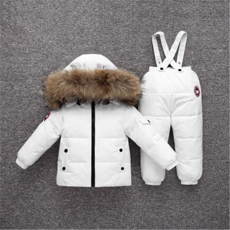 Fashion Winter Solid Color Children Clothing Set Jumpsuit Windproof Waterproof Warm Kids Suits Duck Down Jacket + Warm Pants 2Pc, Red
Fashion Winter Solid Color Children Clothing Set Jumpsuit Windproof Waterproof Warm Kids Suits Duck Down Jacket + Warm Pants 2Pc, Red