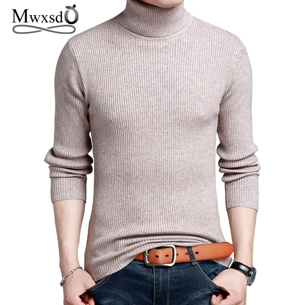 Mwxsd brand Winter Mens Thick Warm Cashmere pullover Sweater Men Turtleneck Striped Sweater Classic Wool Knitwear Pull Homme, Black
Mwxsd brand Winter Mens Thick Warm Cashmere pullover Sweater Men Turtleneck Striped Sweater Classic Wool Knitwear Pull Homme, Black