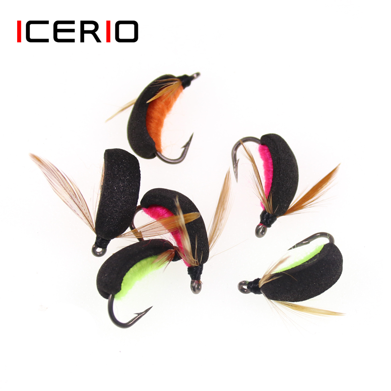 icerio 3pcs beetle-like foam boatman dry wet tying hook carp zip rig trout fishing fly lure bait
icerio 3pcs beetle-like foam boatman dry wet tying hook carp zip rig trout fishing fly lure bait