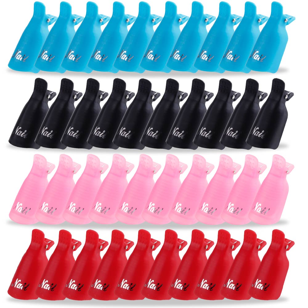 10Pcs UV Gel Polish Remover Plastic Nail Art Soak Off Cap Clips Nail Art Tips for Manicure Wrap Tools Degreaser Cleaner
10Pcs UV Gel Polish Remover Plastic Nail Art Soak Off Cap Clips Nail Art Tips for Manicure Wrap Tools Degreaser Cleaner