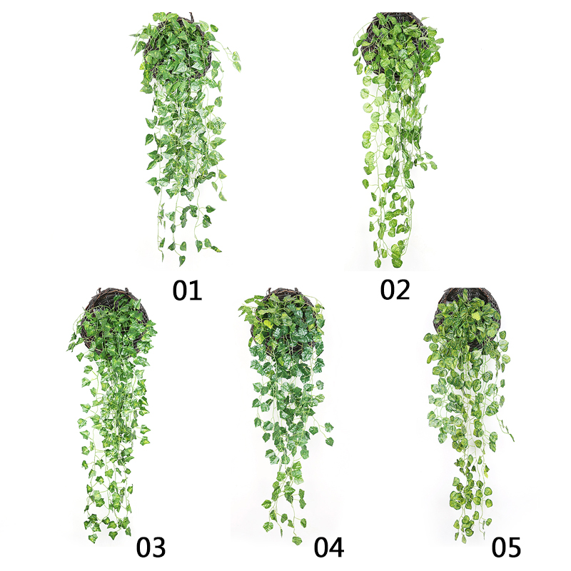 Artificiales Plant Garden Ivy Wall Decor Room Decoration Fake Plants Vine Rattan Wedding para Indoor 90cm, 05
Artificiales Plant Garden Ivy Wall Decor Room Decoration Fake Plants Vine Rattan Wedding para Indoor 90cm, 05