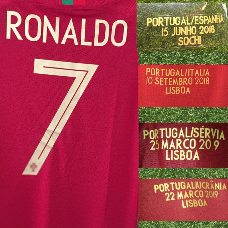 2018 2019 Match Worn Player Issue Ronaldo Andre Silva Quaresma VS Spain Italy Servia ukuaine Soccer Patch Badge
2018 2019 Match Worn Player Issue Ronaldo Andre Silva Quaresma VS Spain Italy Servia ukuaine Soccer Patch Badge