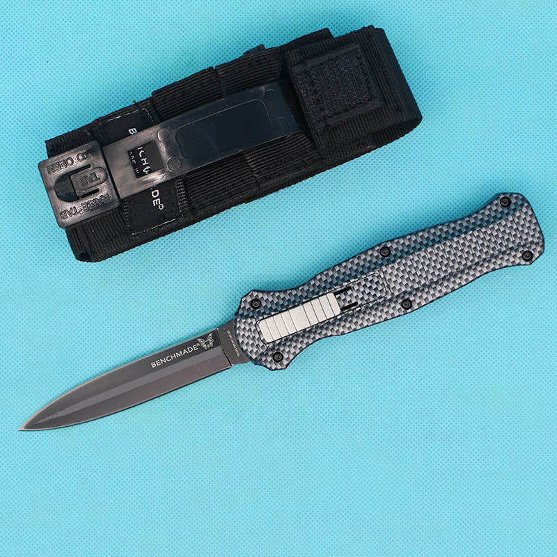 BM 3300 Carbon fibre BENCHMADE HK knife outdoors Camping Fishing Hiking Tactical Combat Hunting Automatic knives
BM 3300 Carbon fibre BENCHMADE HK knife outdoors Camping Fishing Hiking Tactical Combat Hunting Automatic knives
