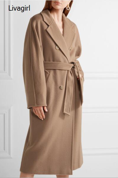 Winter Women Wool Coat 2018 Elegant Warm Long Office Camel Coat Korean Style Fashion Womens Coats
Winter Women Wool Coat 2018 Elegant Warm Long Office Camel Coat Korean Style Fashion Womens Coats