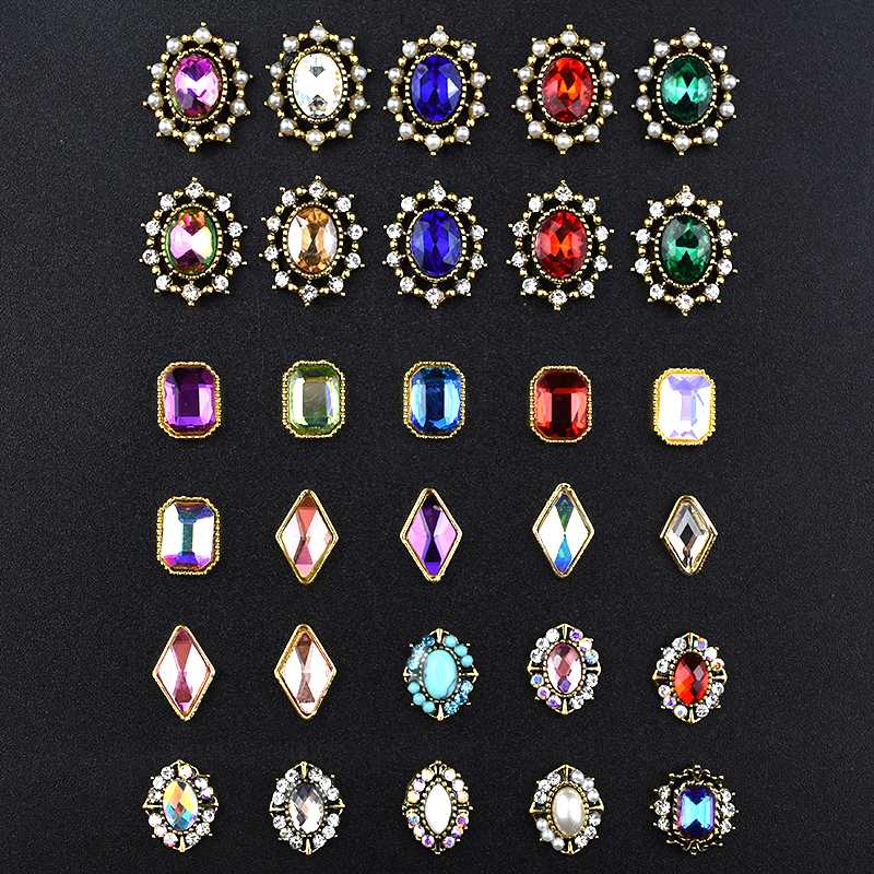 New 10pcs Charm Alloy Pearl Diamonds 3D Nail Art Decorations Shiny Crystal Jewelry Flatback Designs Manicure DIY Accessory
New 10pcs Charm Alloy Pearl Diamonds 3D Nail Art Decorations Shiny Crystal Jewelry Flatback Designs Manicure DIY Accessory
