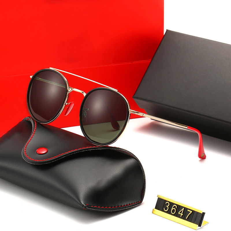 New fashion sunglasses yurt glass double girder section 3647 Ferrari car driving sunglasses cooperation 
New fashion sunglasses yurt glass double girder section 3647 Ferrari car driving sunglasses cooperation