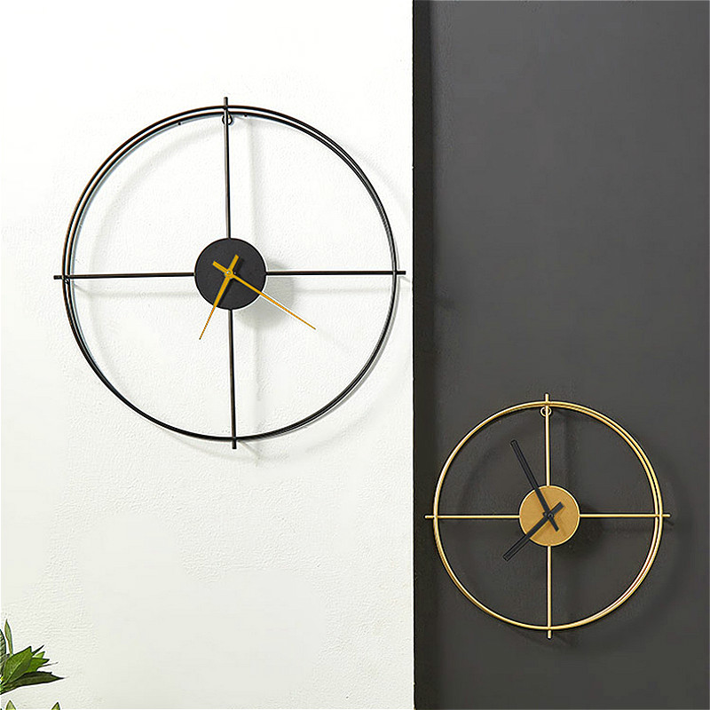 Large Silent Wall Clock Nordic Golden Wall Clock Hollow Iron Geometric Mute Hanging Watch Modern Design
Large Silent Wall Clock Nordic Golden Wall Clock Hollow Iron Geometric Mute Hanging Watch Modern Design