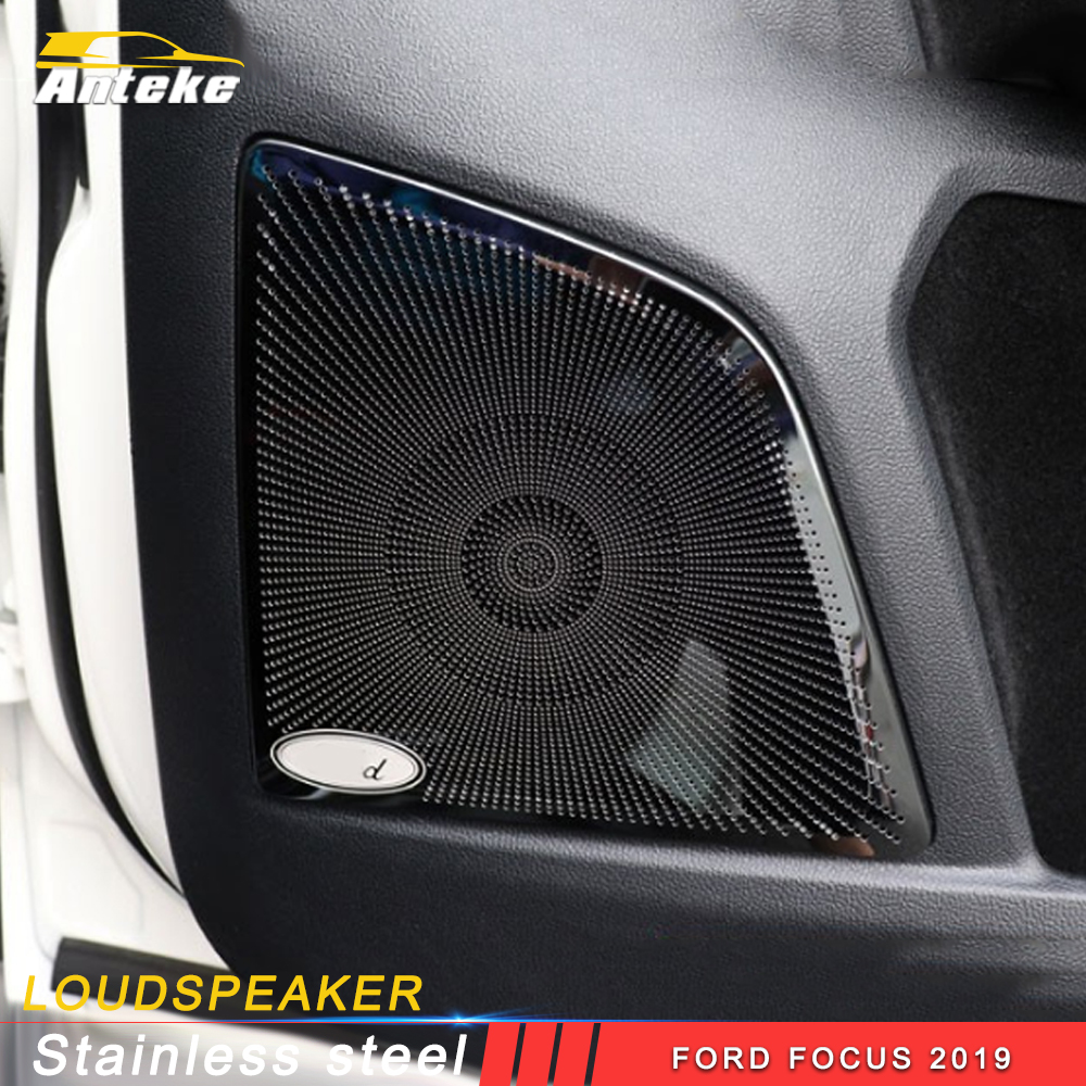 For Ford Focus 2018 2019 Car Styling Door Gate Loudspeaker Sound Chrome Pad Speaker Cover Trim Frame Sticker Interior Accessories
For Ford Focus 2018 2019 Car Styling Door Gate Loudspeaker Sound Chrome Pad Speaker Cover Trim Frame Sticker Interior Accessories