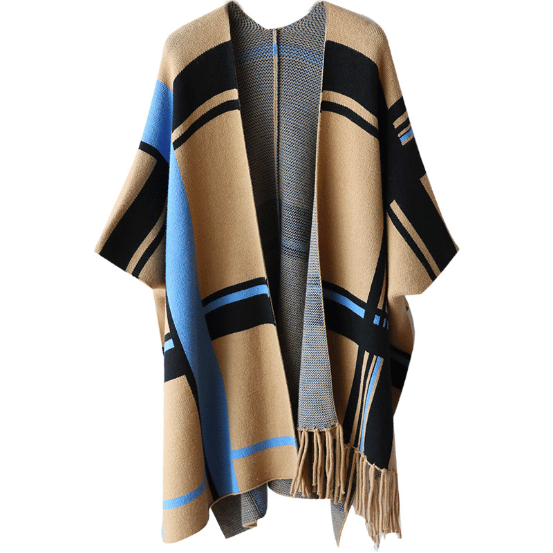 Lugentolo Women Sweater Cardigan Autumn New Fashion Plaid Temperament Tassel Wrap Swing Batwing Sleeve 2 Color, Brown
Lugentolo Women Sweater Cardigan Autumn New Fashion Plaid Temperament Tassel Wrap Swing Batwing Sleeve 2 Color, Brown