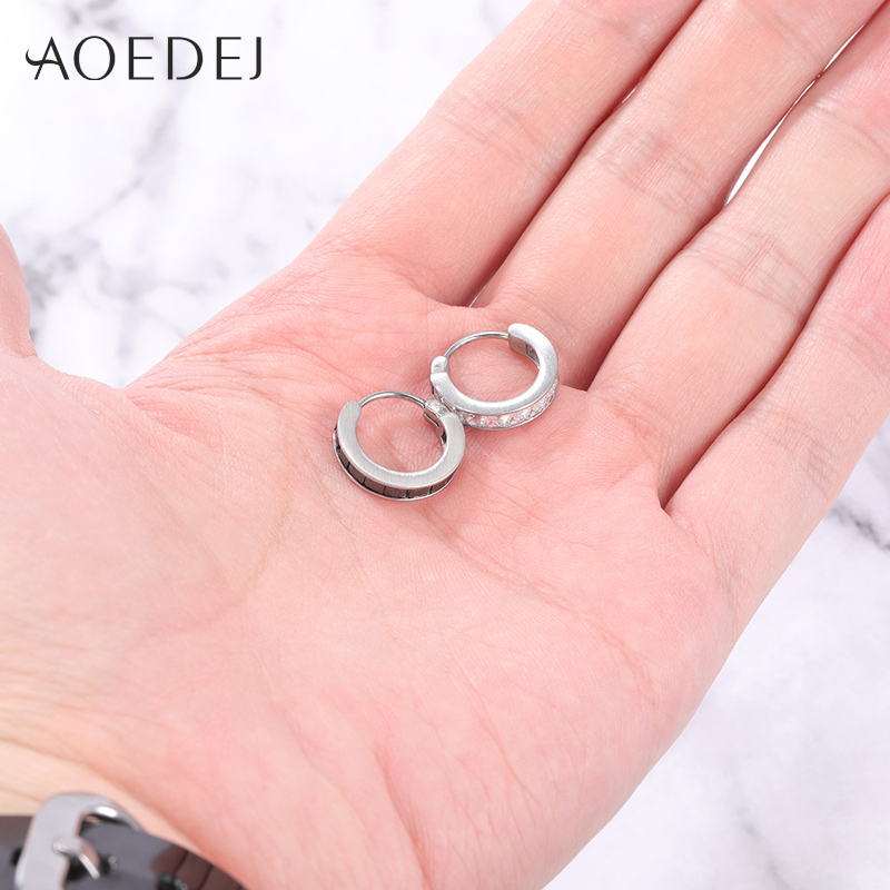 Hoop & Huggie AOEDEJ Punk Earrings For Men Stainless Steel Gothic Zirconia Ear Hoops Vintage Hip Hop Jewelry Biker Earring
Hoop & Huggie AOEDEJ Punk Earrings For Men Stainless Steel Gothic Zirconia Ear Hoops Vintage Hip Hop Jewelry Biker Earring