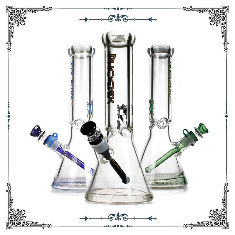 9mm thick glass beaker bong ice catcher glass smoking bongs hookah tobacco water pipe golden phoenix logo with black glass downstem and bowl
9mm thick glass beaker bong ice catcher glass smoking bongs hookah tobacco water pipe golden phoenix logo with black glass downstem and bowl