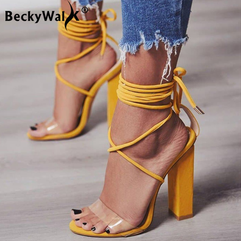 2019 High Heels Women Sandals Pumps PVC Transparent Heels Women Shoes Summer Fashion Bandage Gladiator Sandalias Mujer WSH3313 T200618, Jean blue
2019 High Heels Women Sandals Pumps PVC Transparent Heels Women Shoes Summer Fashion Bandage Gladiator Sandalias Mujer WSH3313 T200618, Jean blue