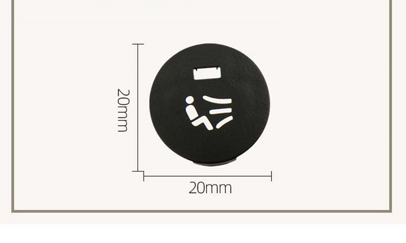 Auto Car A/C Heater Climate Control Switch Air Condition Left Knob Cover for BMW 5 Series E60 2001-2010