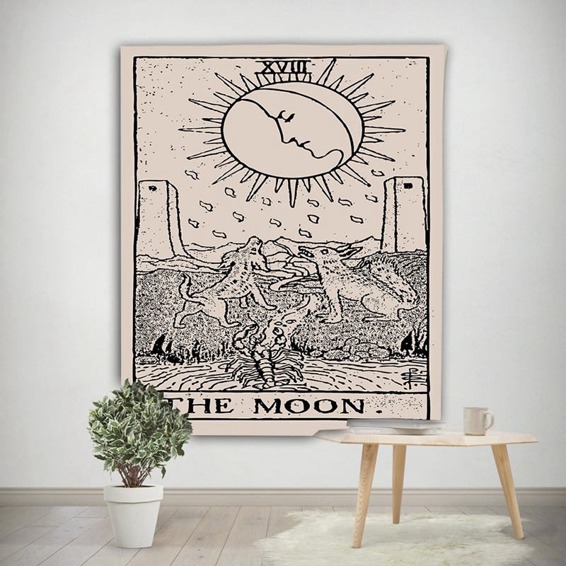 150*100cm Tarot Card Tapestry Astrology Sun Moon Printting Tapestry Yoga Beach Mat Polyester Wall Hanging Home Room Decor HHA1176
150*100cm Tarot Card Tapestry Astrology Sun Moon Printting Tapestry Yoga Beach Mat Polyester Wall Hanging Home Room Decor HHA1176
