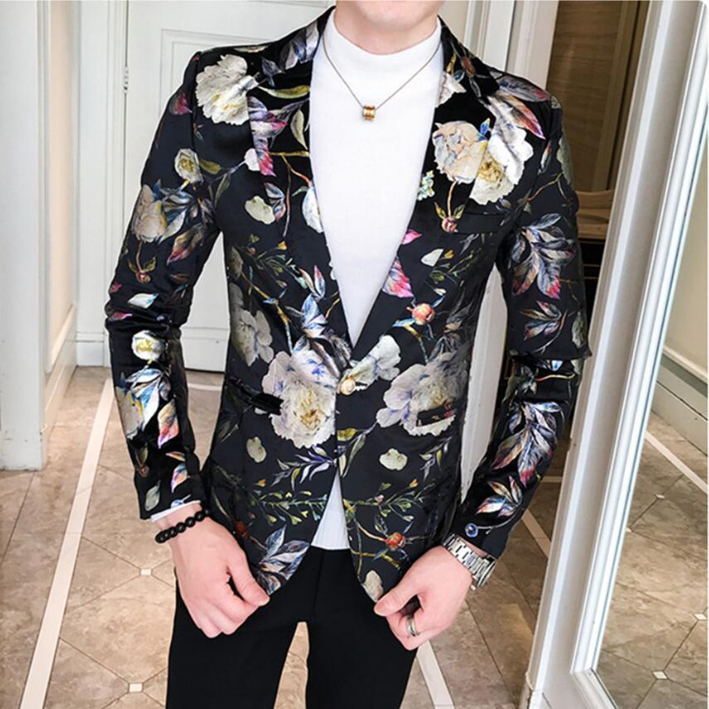 Fashion Colorful Sequins Blazer Masculino Slim Fit Men printing Suit Jacket Stage Singer Costume Shiny Blazers, Black
Fashion Colorful Sequins Blazer Masculino Slim Fit Men printing Suit Jacket Stage Singer Costume Shiny Blazers, Black