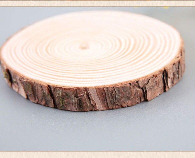 Wholesale-6 coasters wood slices, wood coasters, reclaimed willow wood coasters, set of 6 coasters 6cm 8cm 12cm 14cm