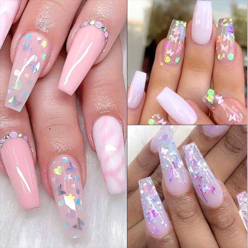 Mirror Sparkly Butterfly Nail Sequins Paillette Mixed Colors Nail Holographic Glitter 3D Flakes Slices Art Accessories
Mirror Sparkly Butterfly Nail Sequins Paillette Mixed Colors Nail Holographic Glitter 3D Flakes Slices Art Accessories